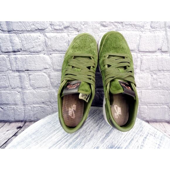 Air Jordan 1 Retro Low NS "Legion Green Swooshless" Legion Green Women 7.5 Used - Picture 8 of 12